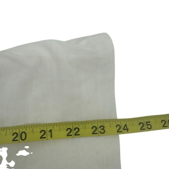 J.Crew Factory Graphic Bagel T-Shirt Tee Small White Collector Tee Novelty - Picture 10 of 11